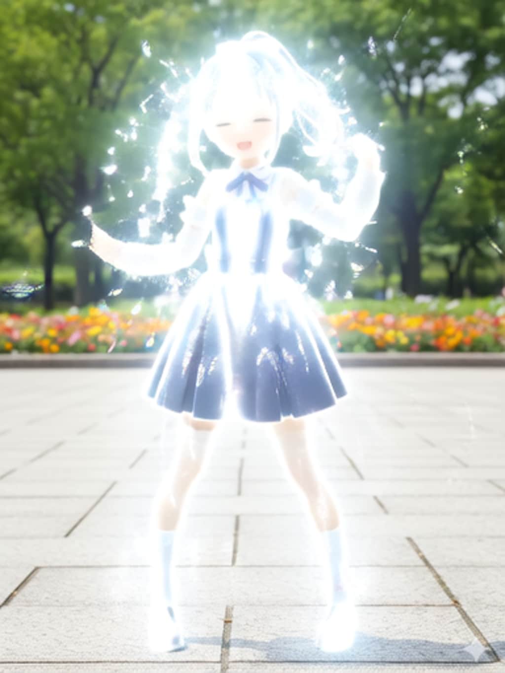 フィギュアで魔法少女変身シーケンス詳細【パラパライラスト】