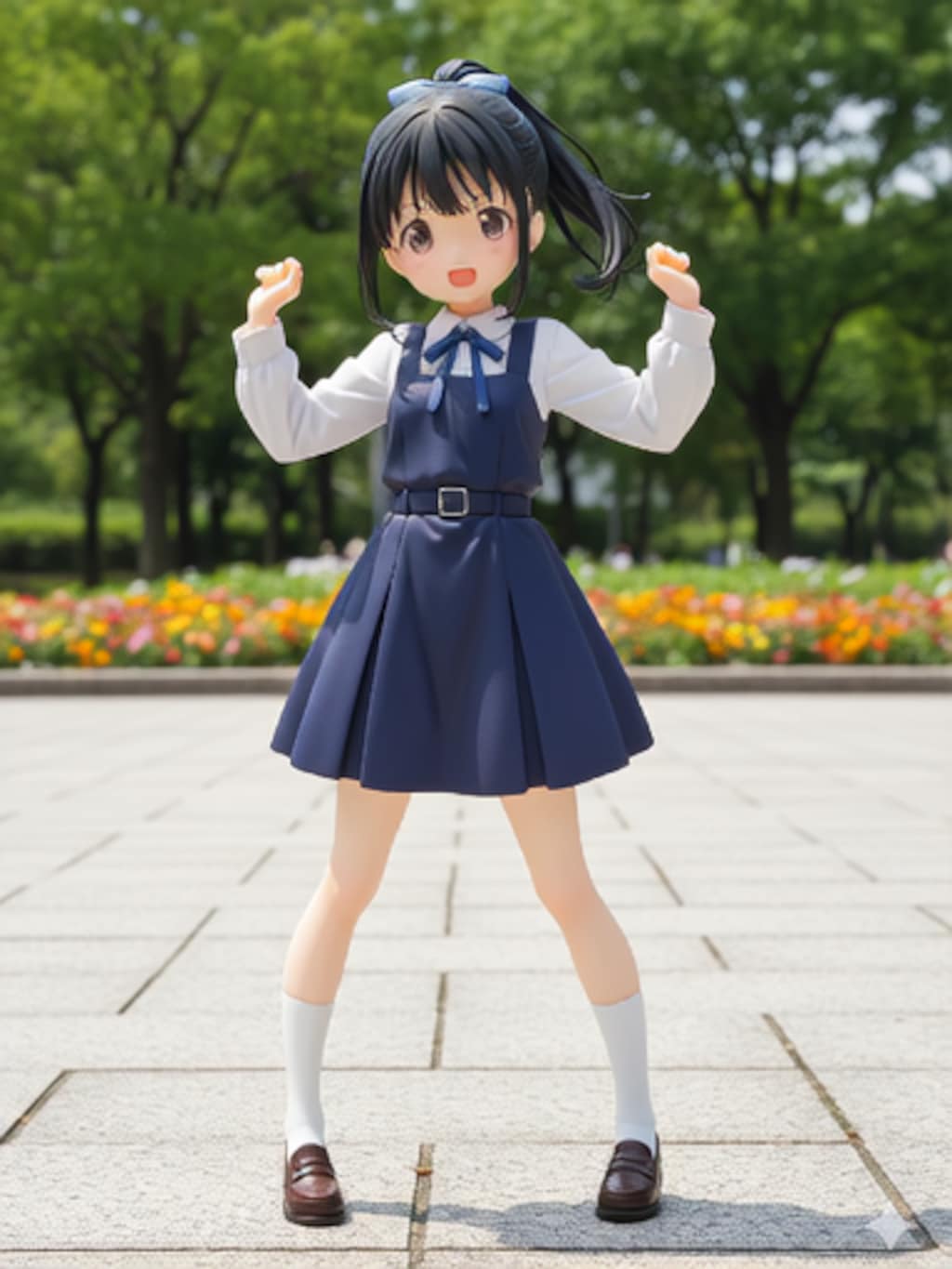 フィギュアで魔法少女変身シーケンス詳細【パラパライラスト】