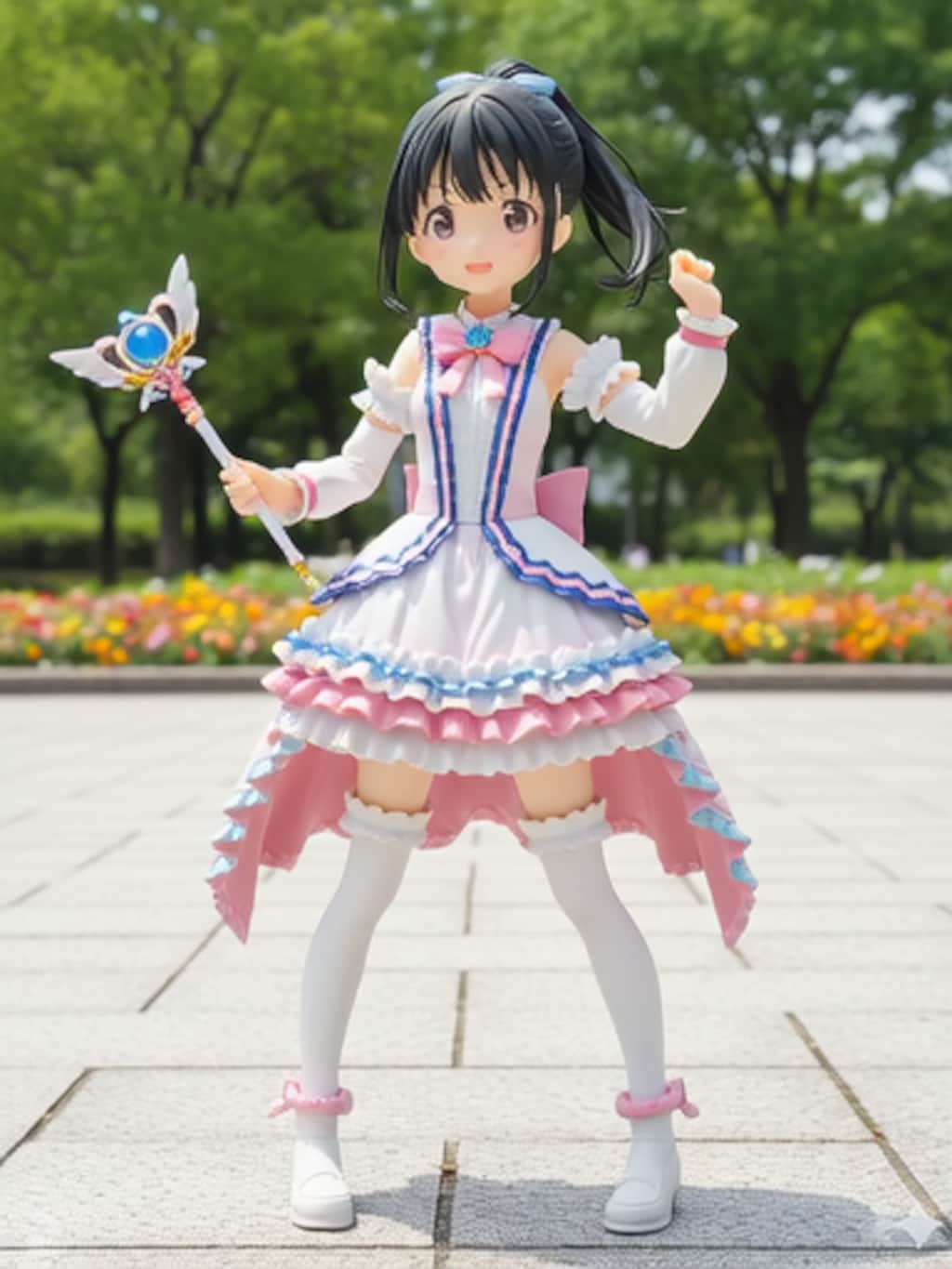 フィギュアで魔法少女変身シーケンス詳細【パラパライラスト】