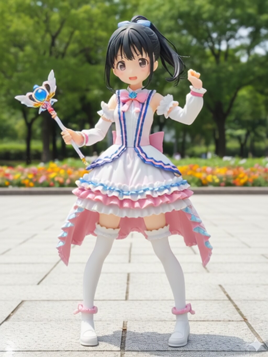 フィギュアで魔法少女変身シーケンス詳細【パラパライラスト】