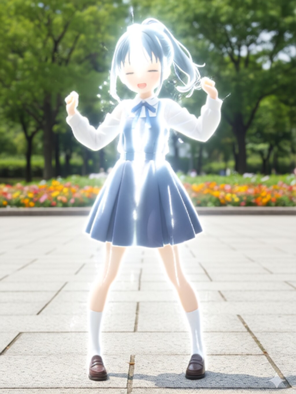 フィギュアで魔法少女変身シーケンス詳細【パラパライラスト】