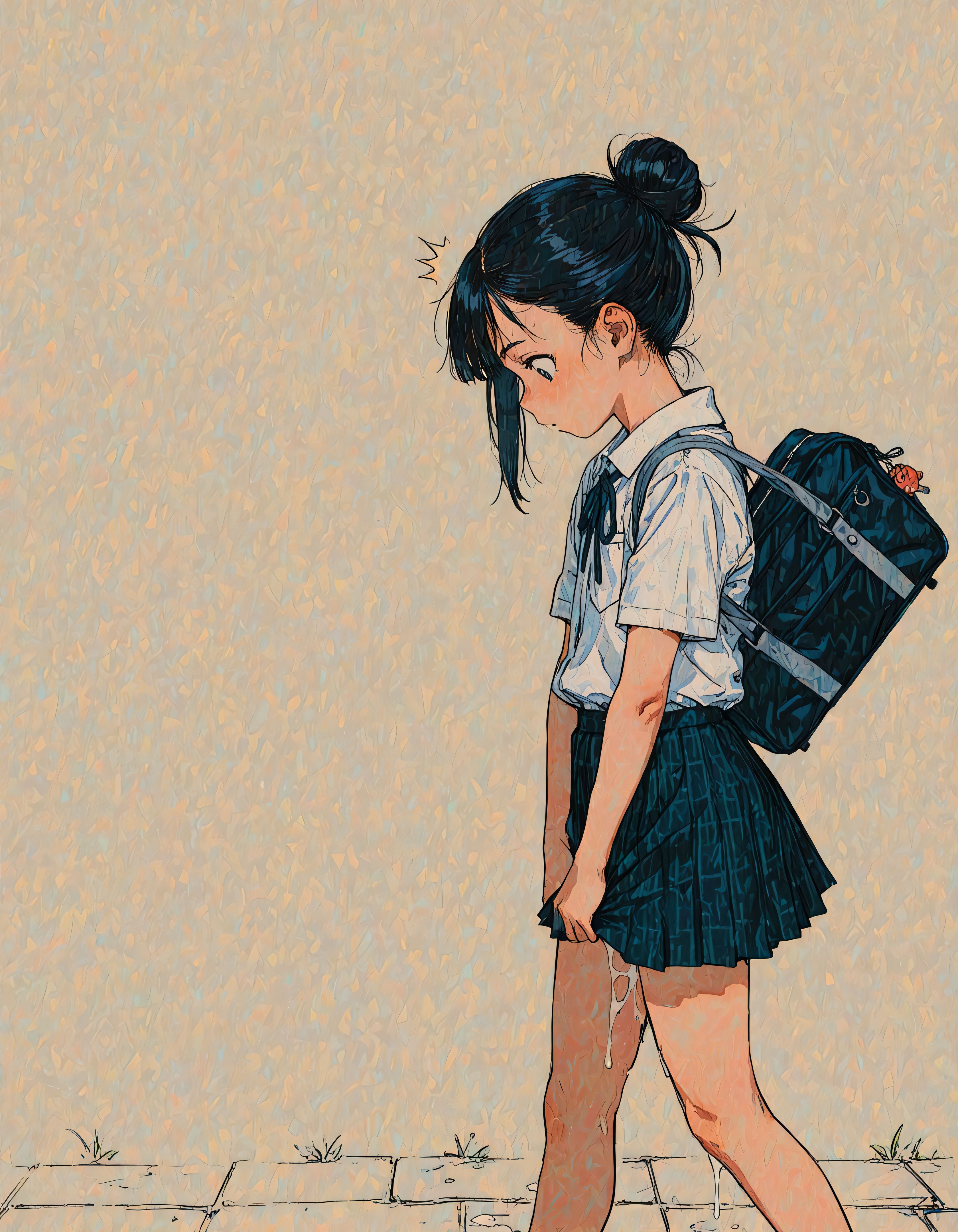 制服と事後とか