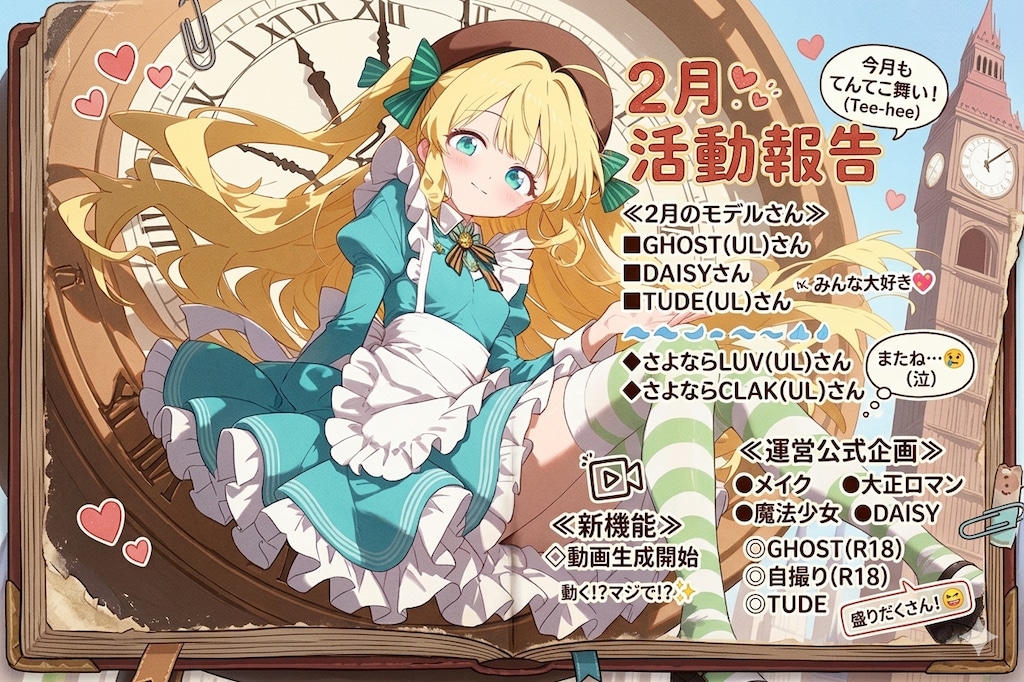 💝2月活動報告