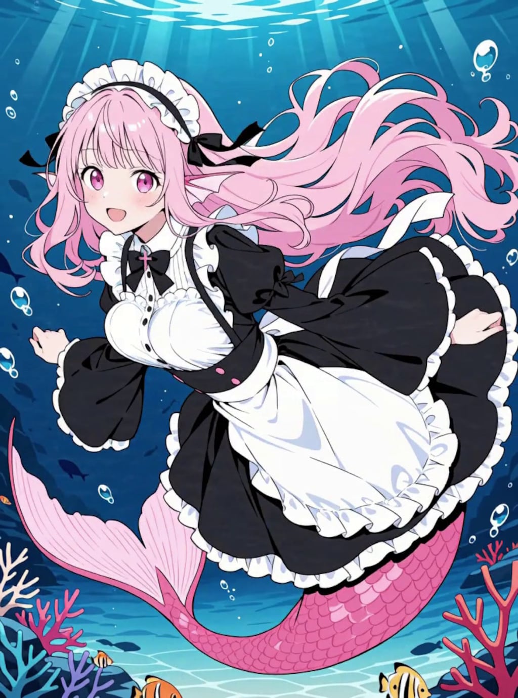 変身！マァ、メイド【パラパライラスト４０】