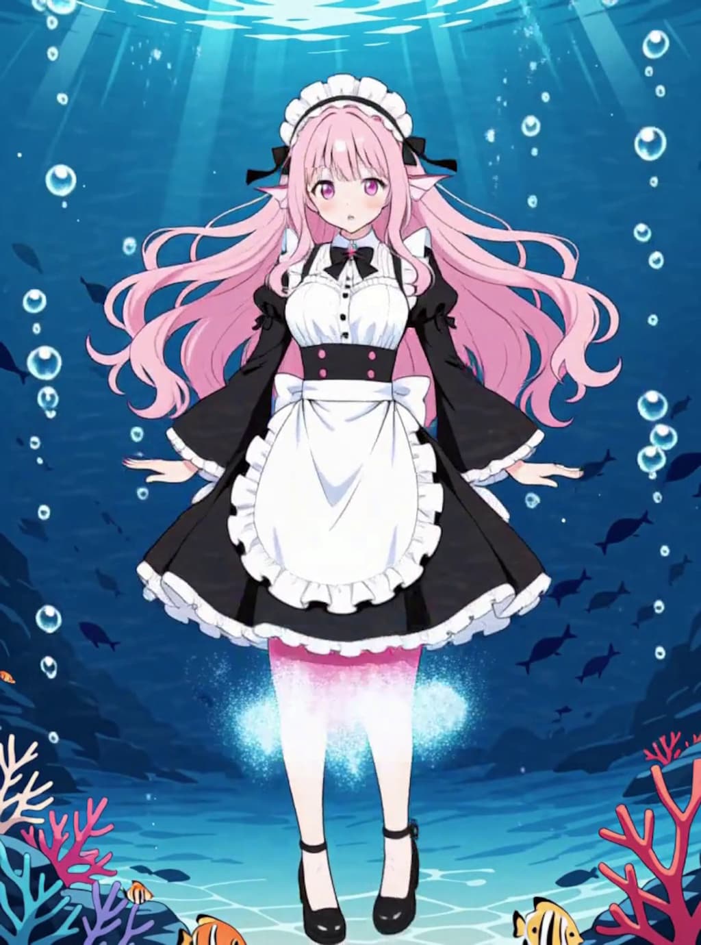 変身！マァ、メイド【パラパライラスト４０】