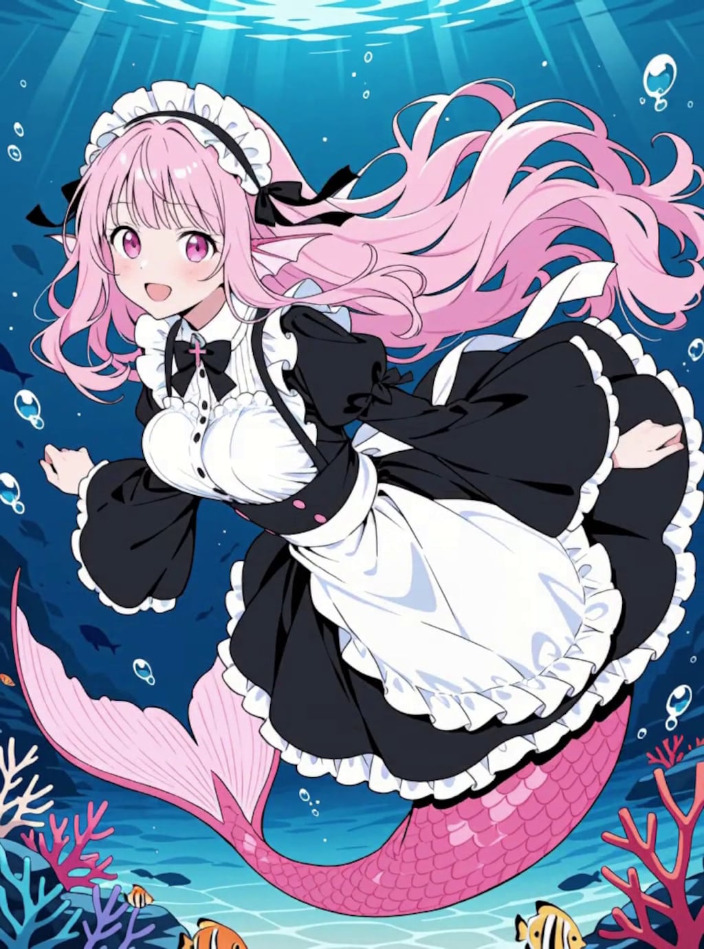 変身！マァ、メイド【パラパライラスト４０】