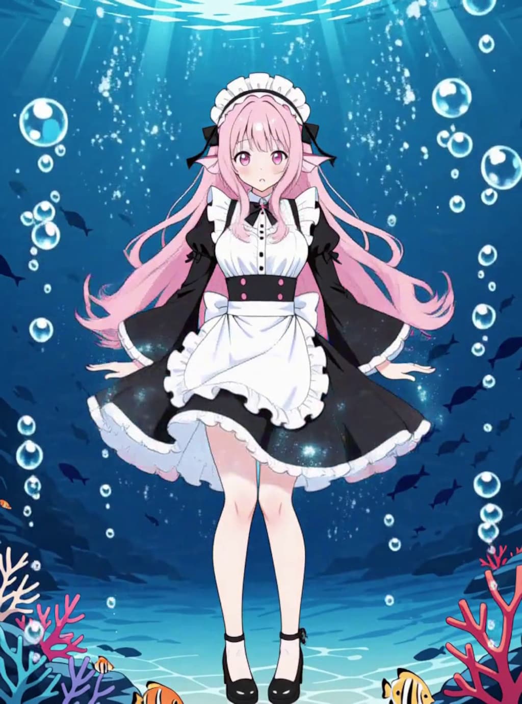 変身！マァ、メイド【パラパライラスト４０】