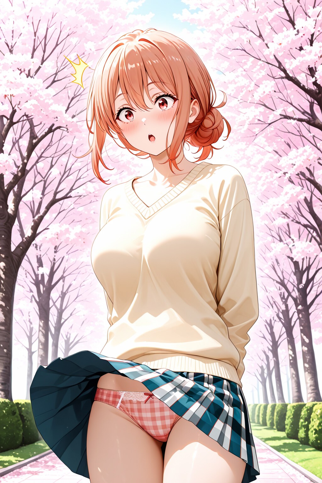 ガ〇ママパンチラ