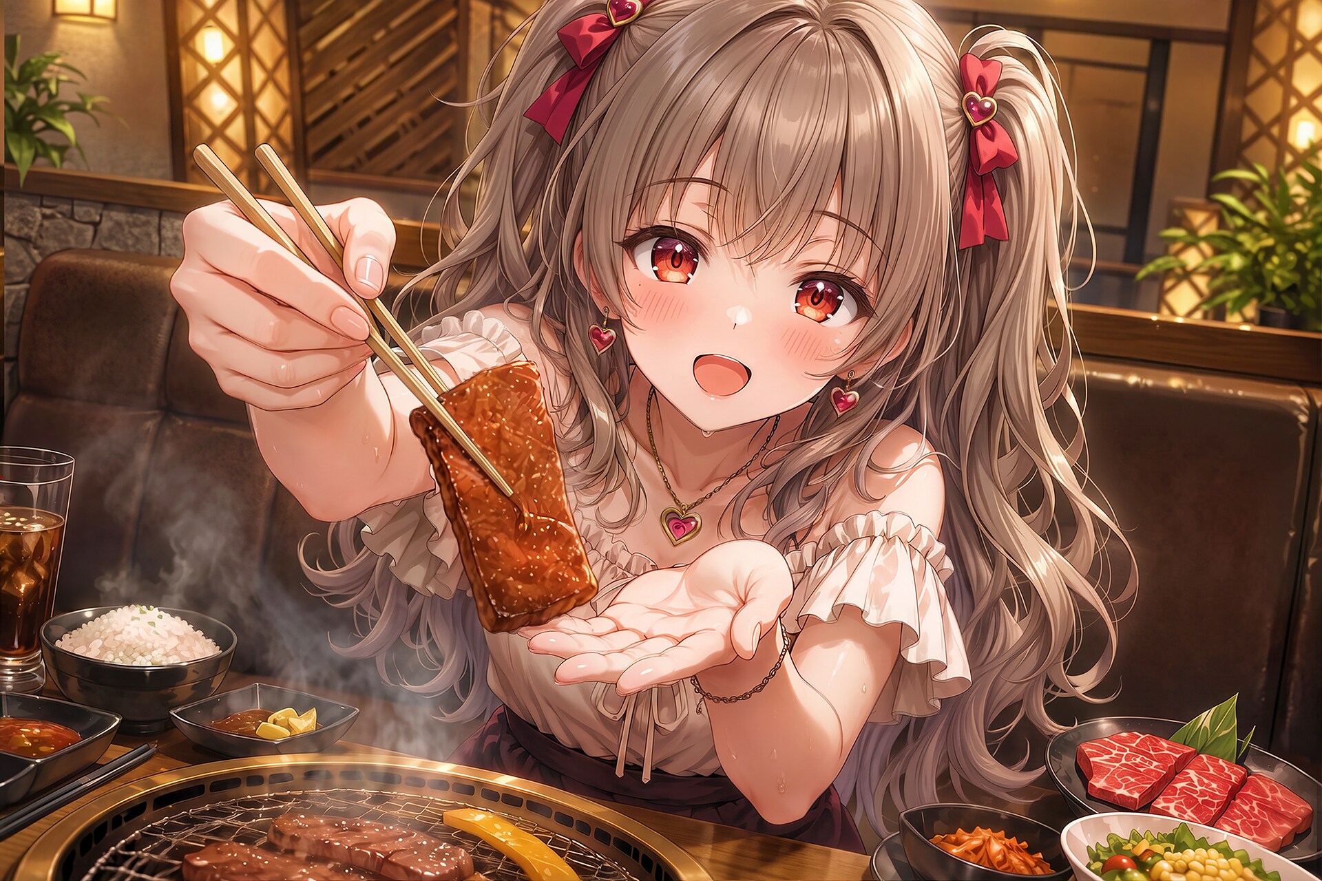 はい、あーん
