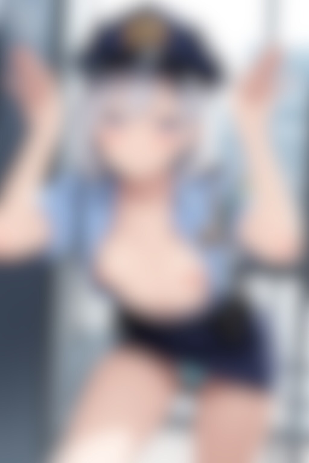 8枚:おっぱいorマンスジもしくはその両方のミニスカポリス