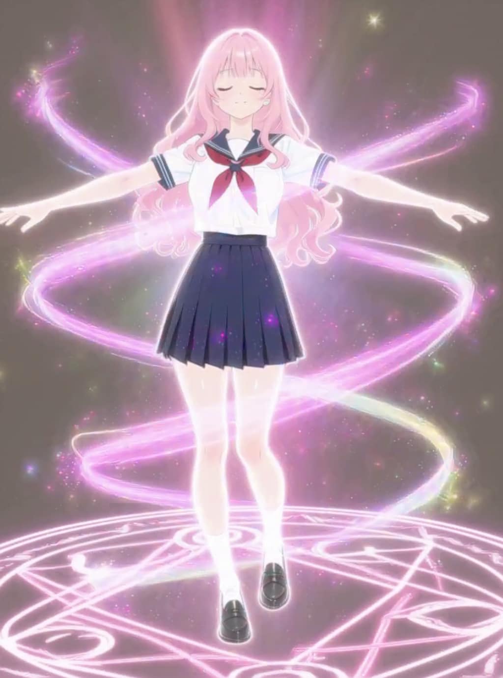 変身、魔法少女【パラパライラスト３４】