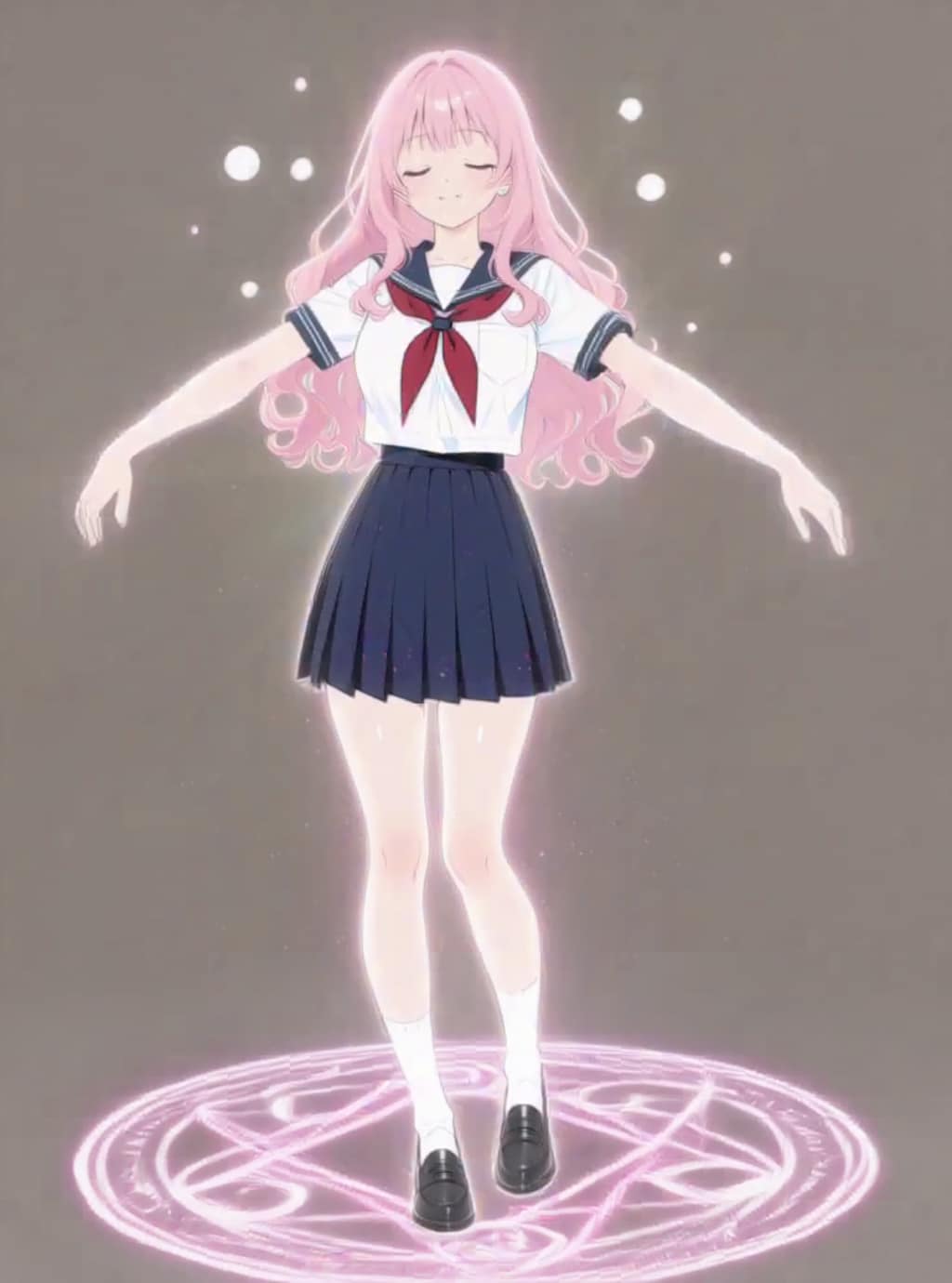 変身、魔法少女【パラパライラスト３４】
