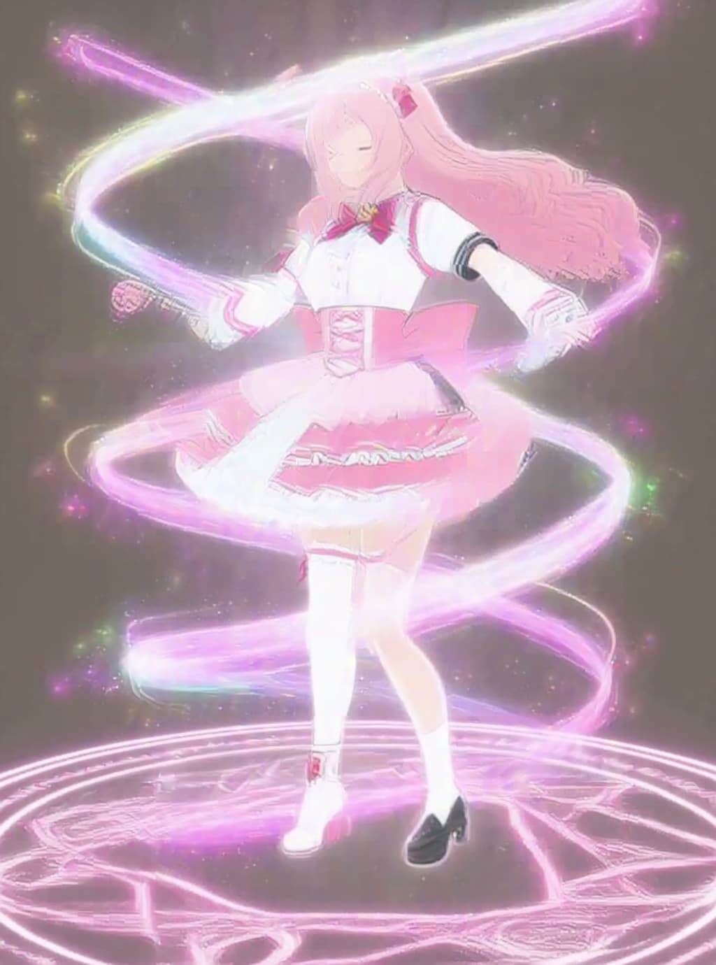 変身、魔法少女【パラパライラスト３４】