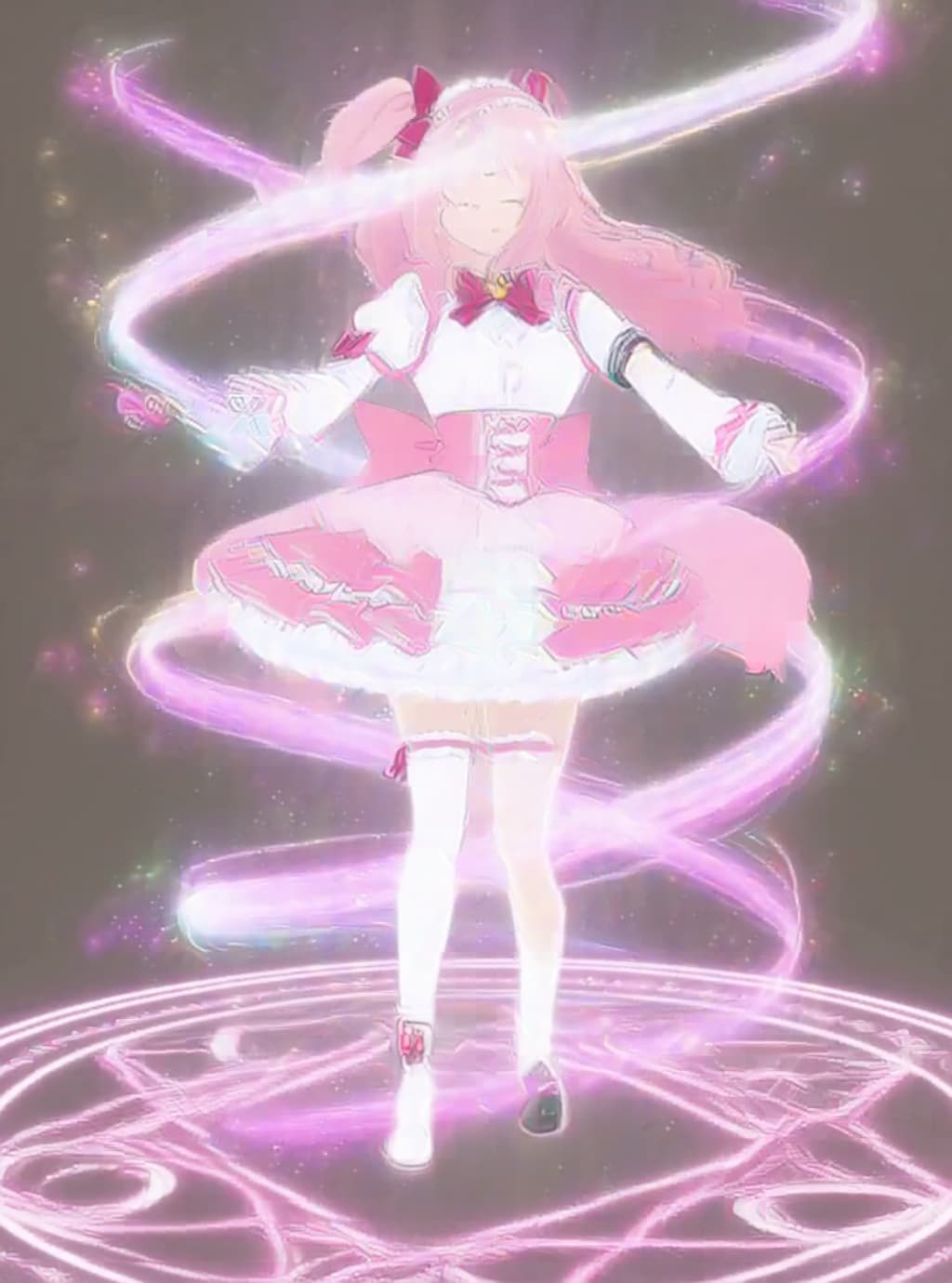 変身、魔法少女【パラパライラスト３４】