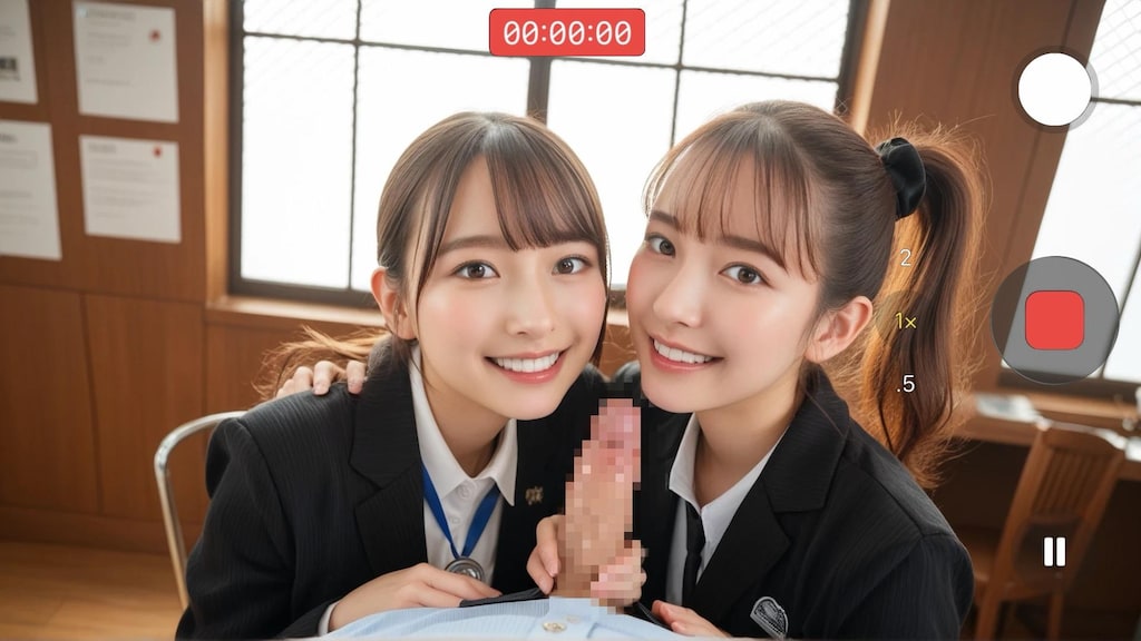 オフィスで勃起バレて激写された📱✨