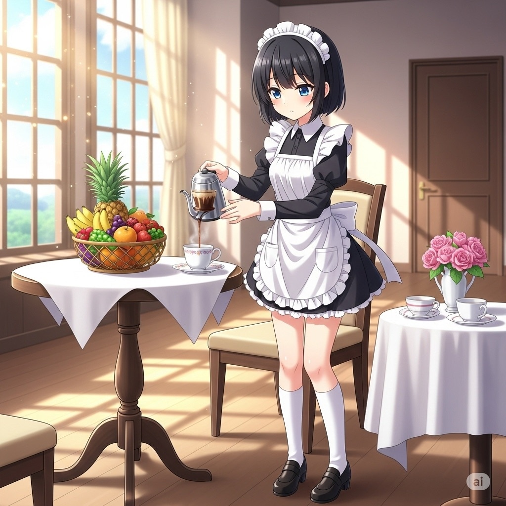 新人メイドさん