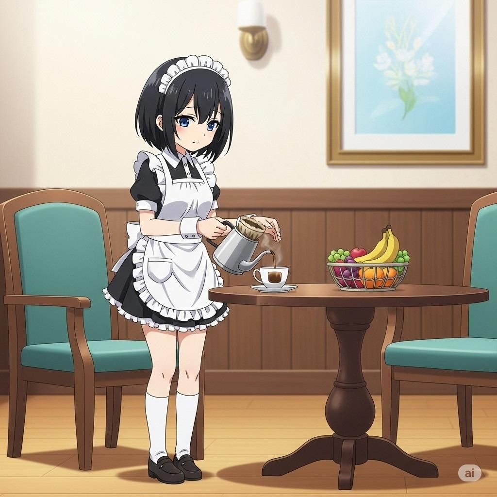 新人メイドさん