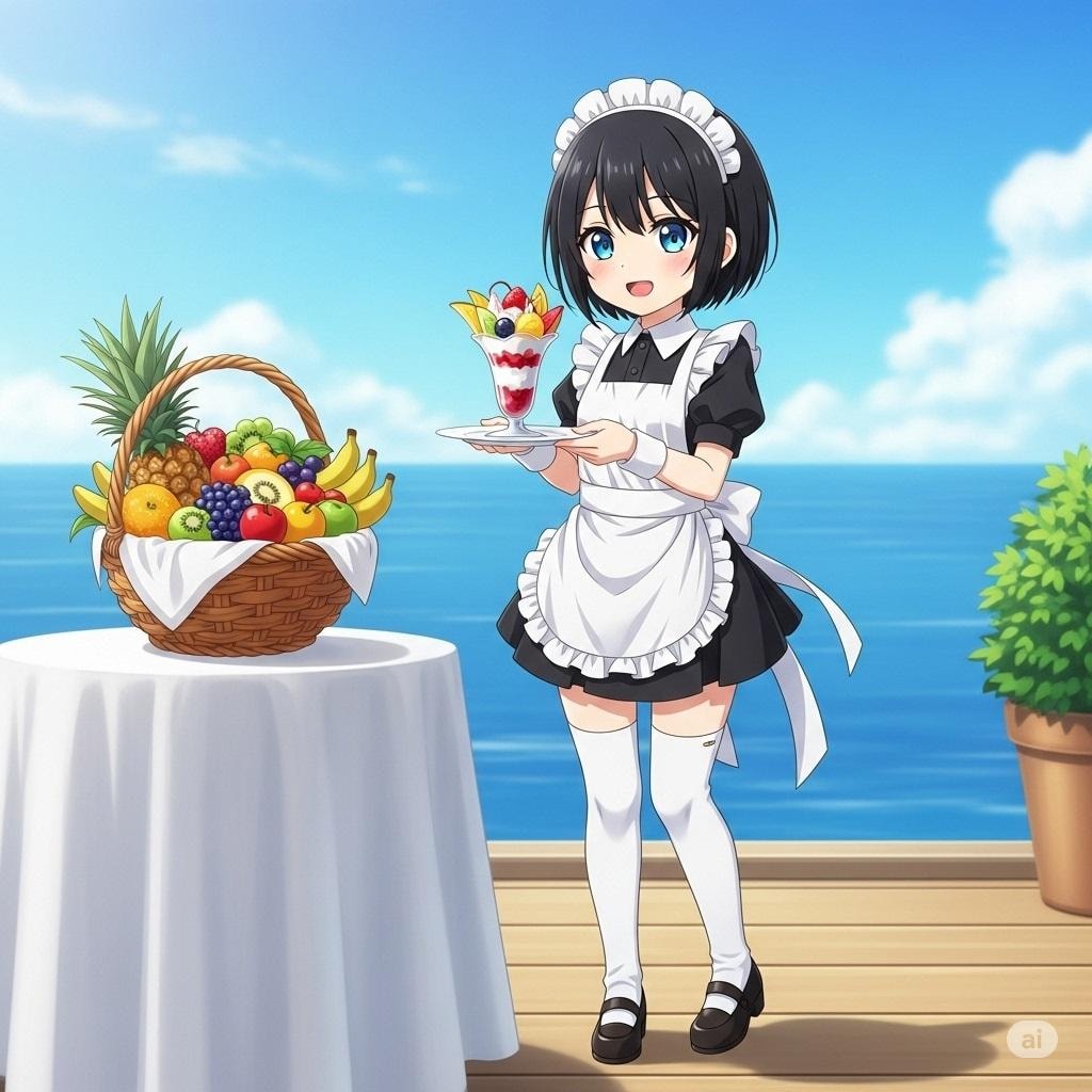 新人メイドさん