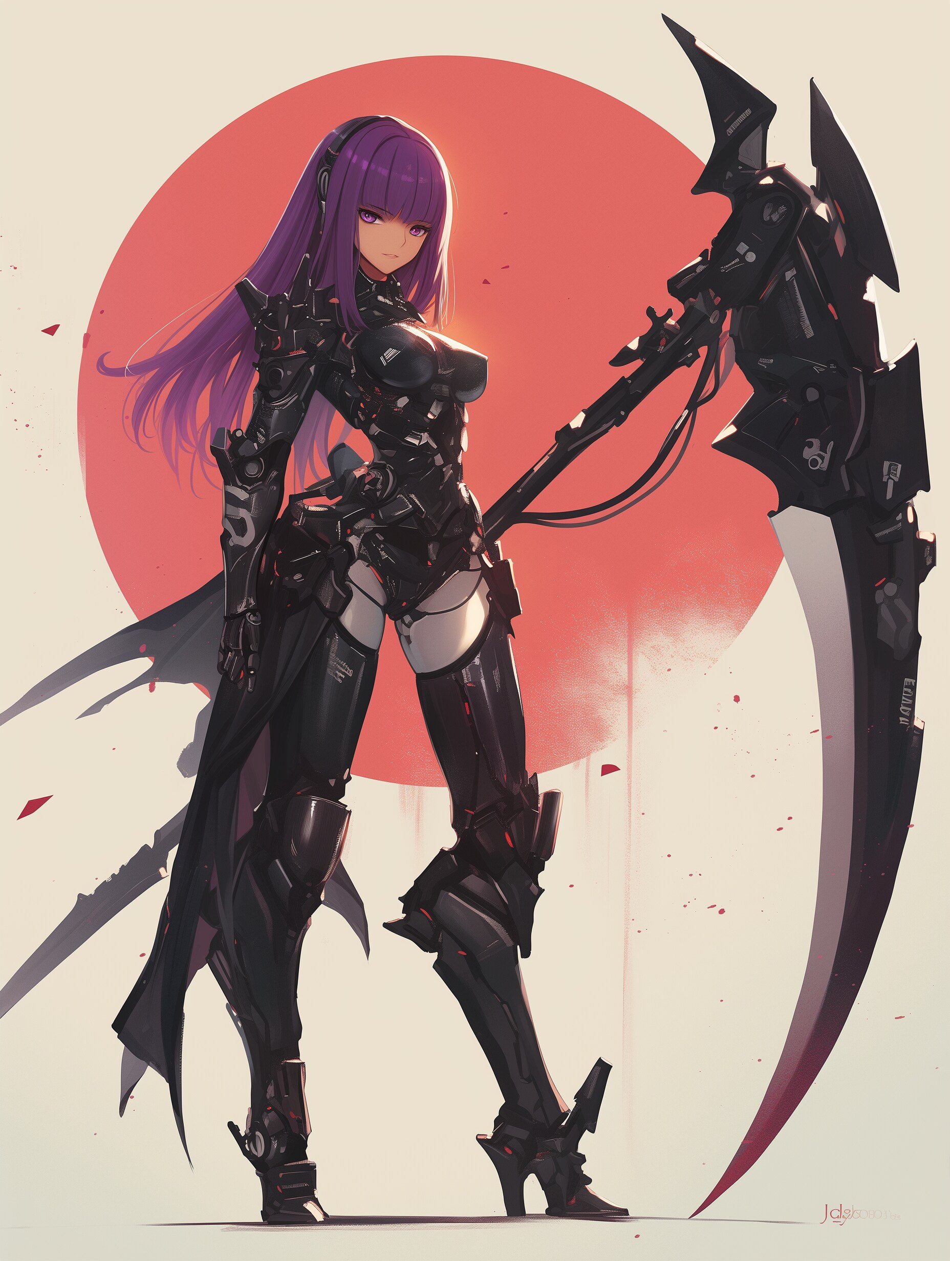 デスサイズのプロンプトを公開中 nijijourney