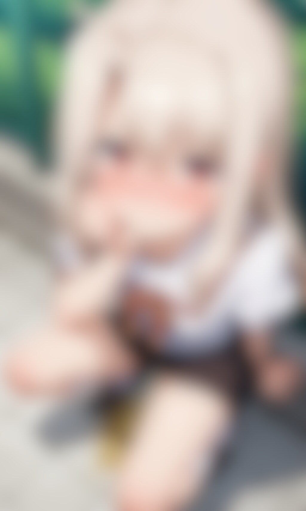 蔵出しおしっこお漏らしチャレンジ【イ〇ヤ】（制服）その1