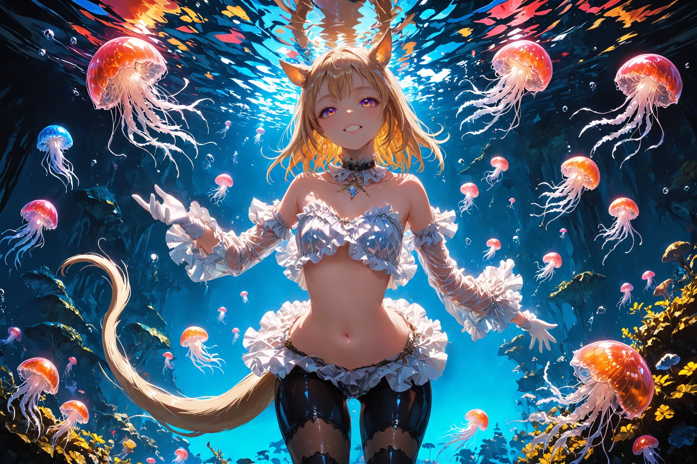 泡と海月と光の深海