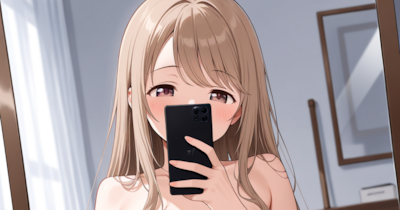 未使用カット「自撮り」