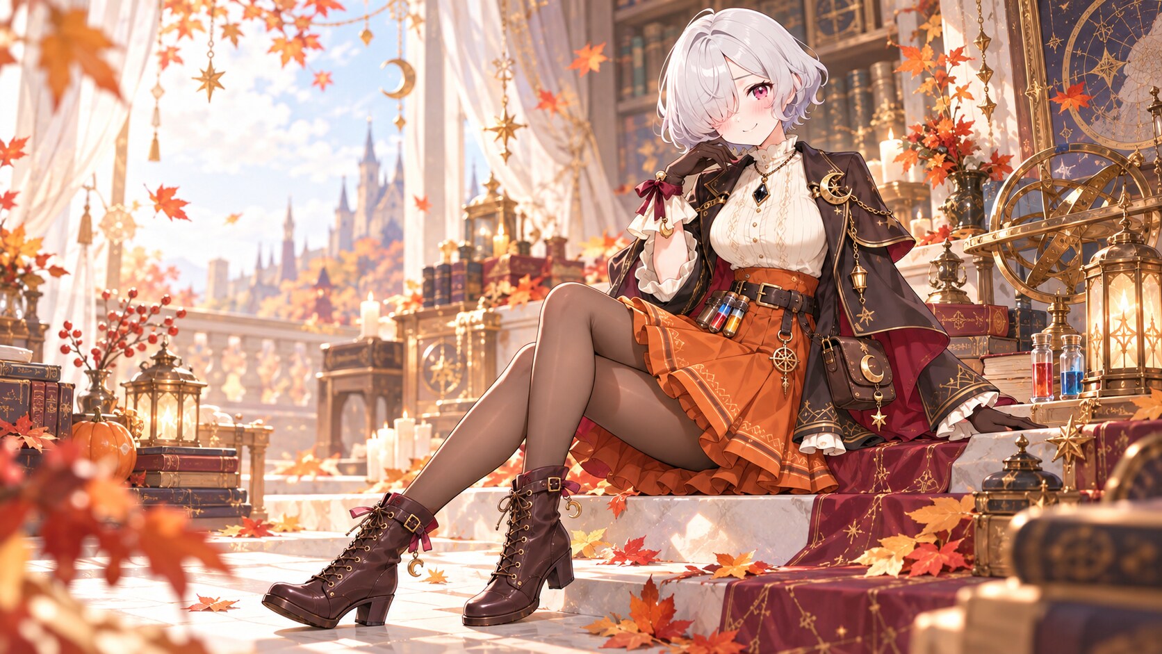 南瓜月のルーンコーデ