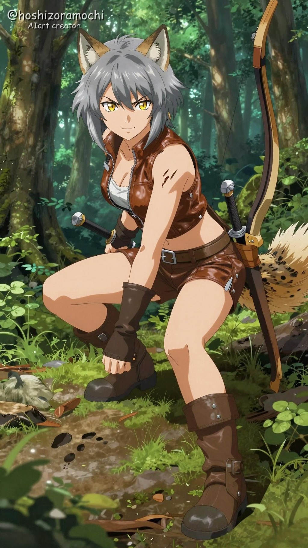 アニメ風美少女