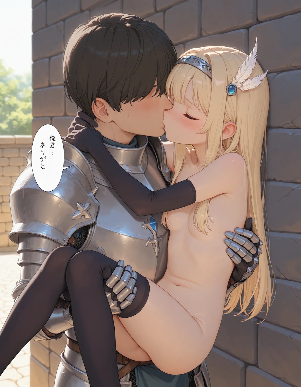 【漫画】金髪の少女剣士chan！