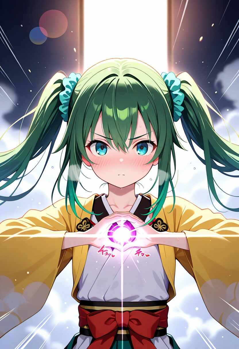 和服風魔法少女