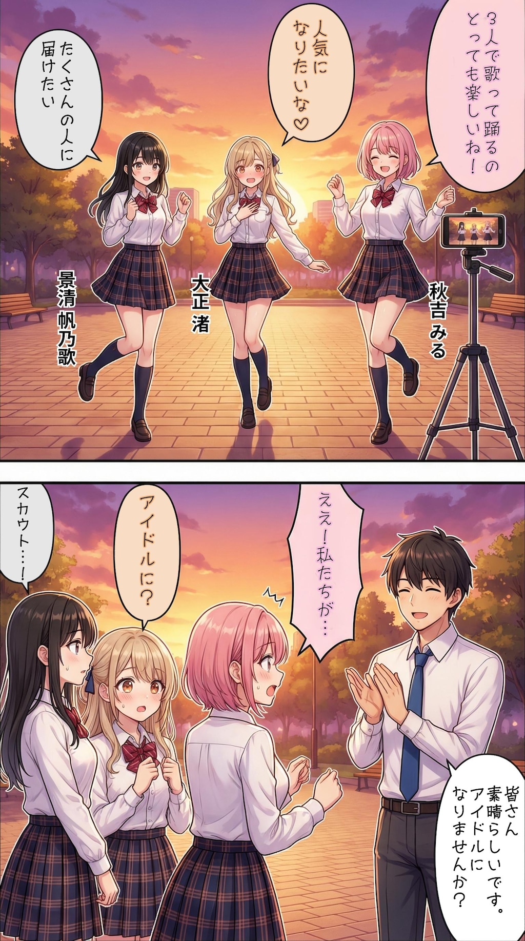 【イッキ読み】17時からはアイドル！メインストーリー1話～20話