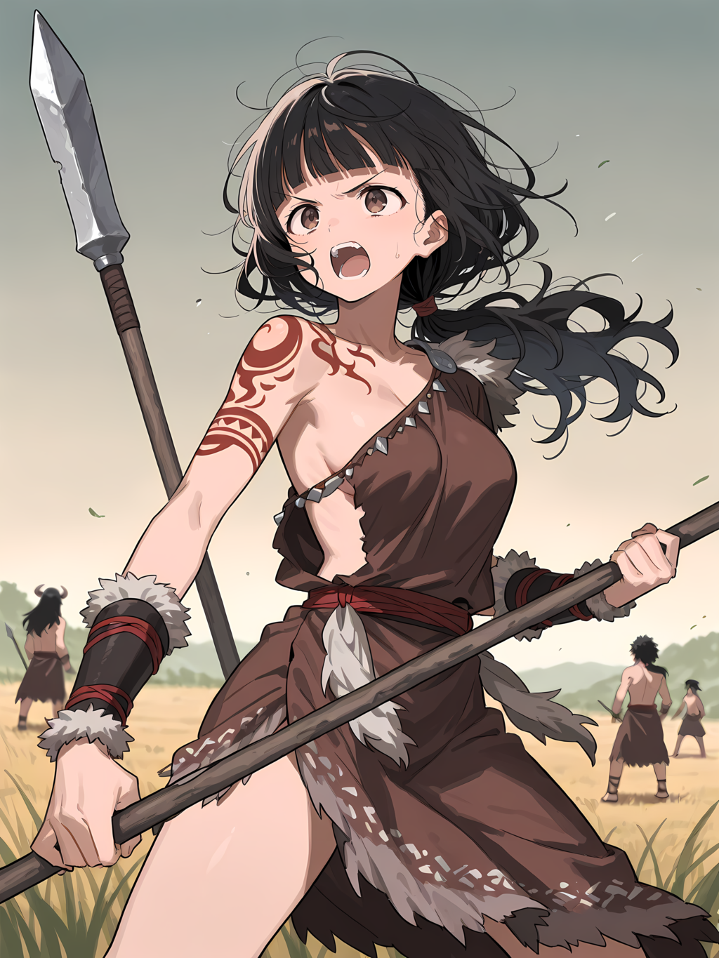 古代の女戦士 別イラスト