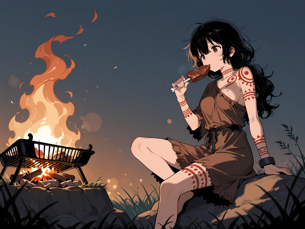 古代の女戦士 別イラスト