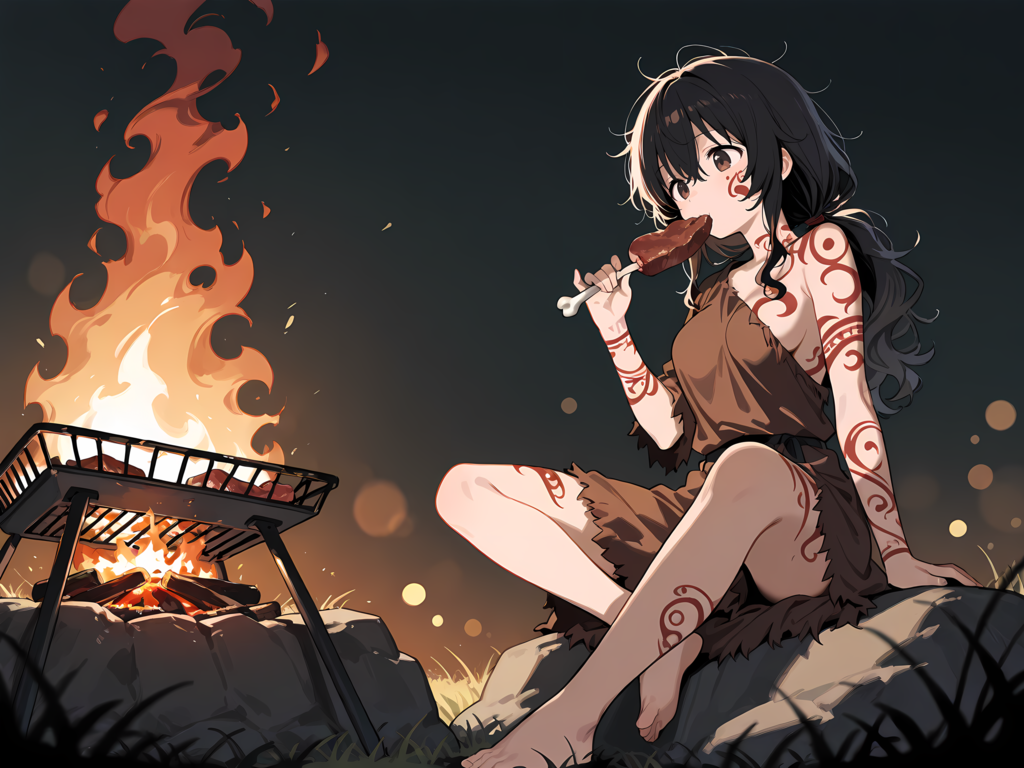 古代の女戦士 別イラスト