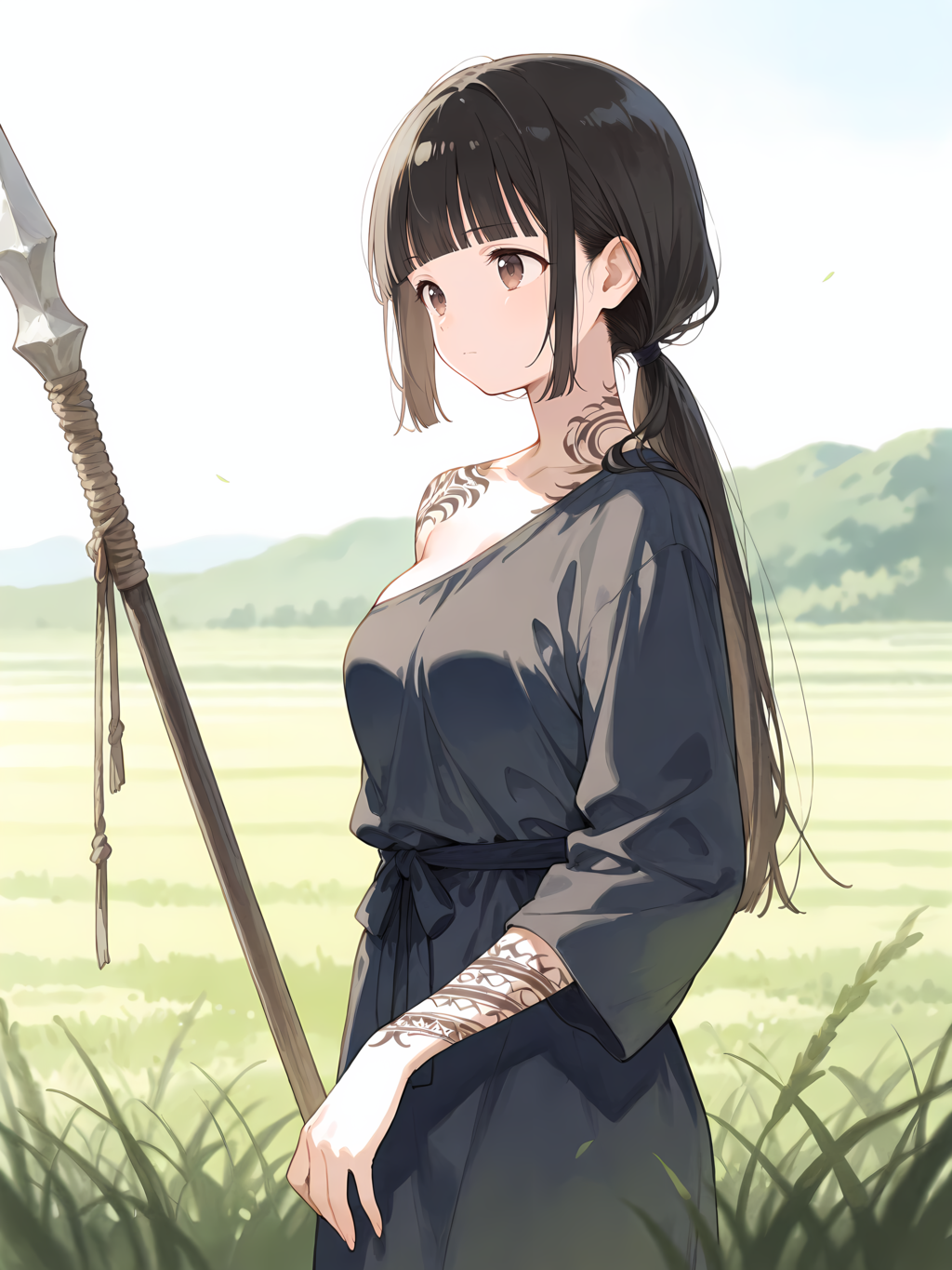古代の女戦士 別イラスト