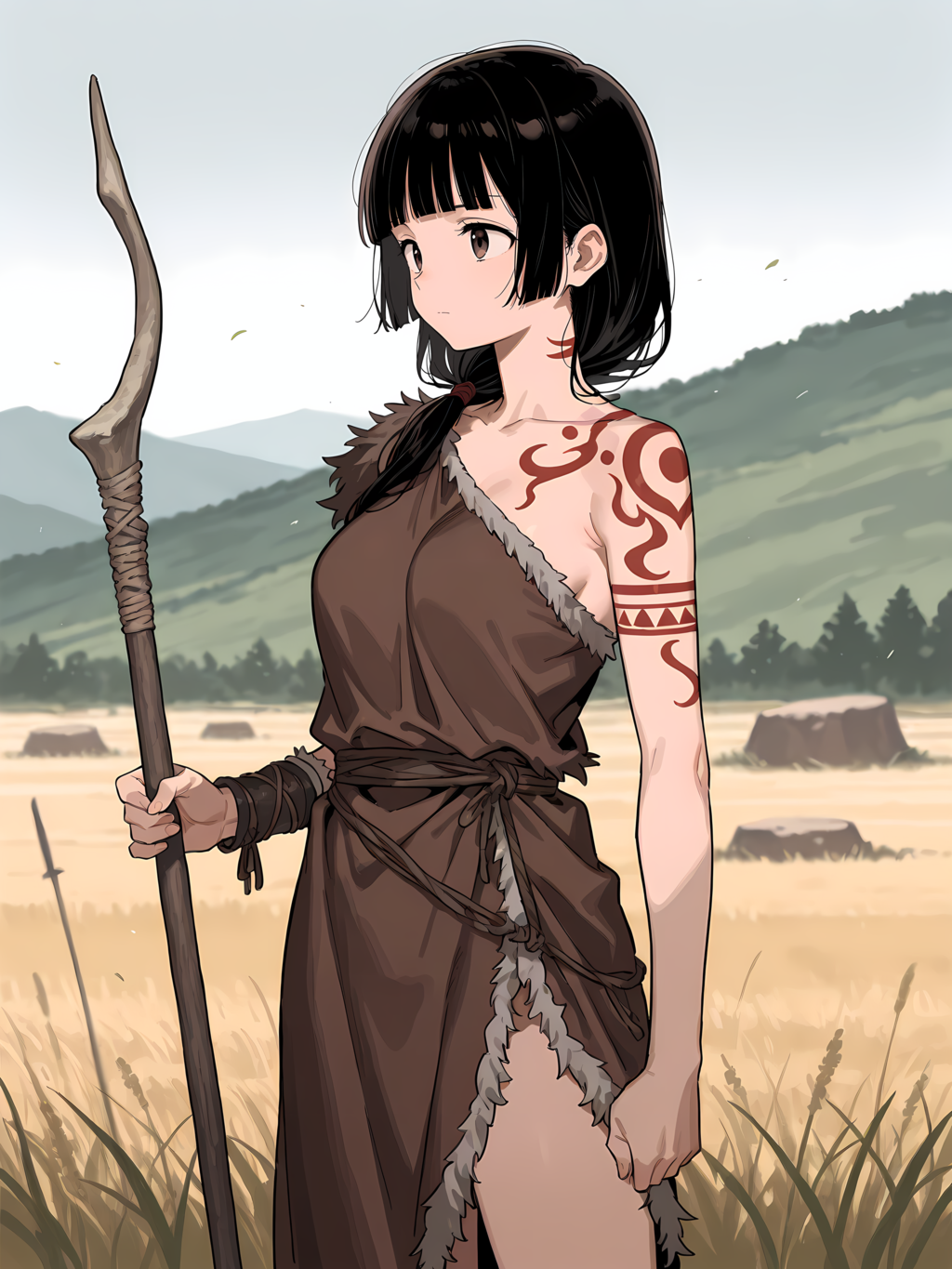 古代の女戦士 別イラスト