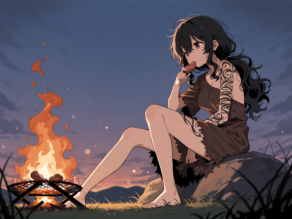 古代の女戦士 別イラスト