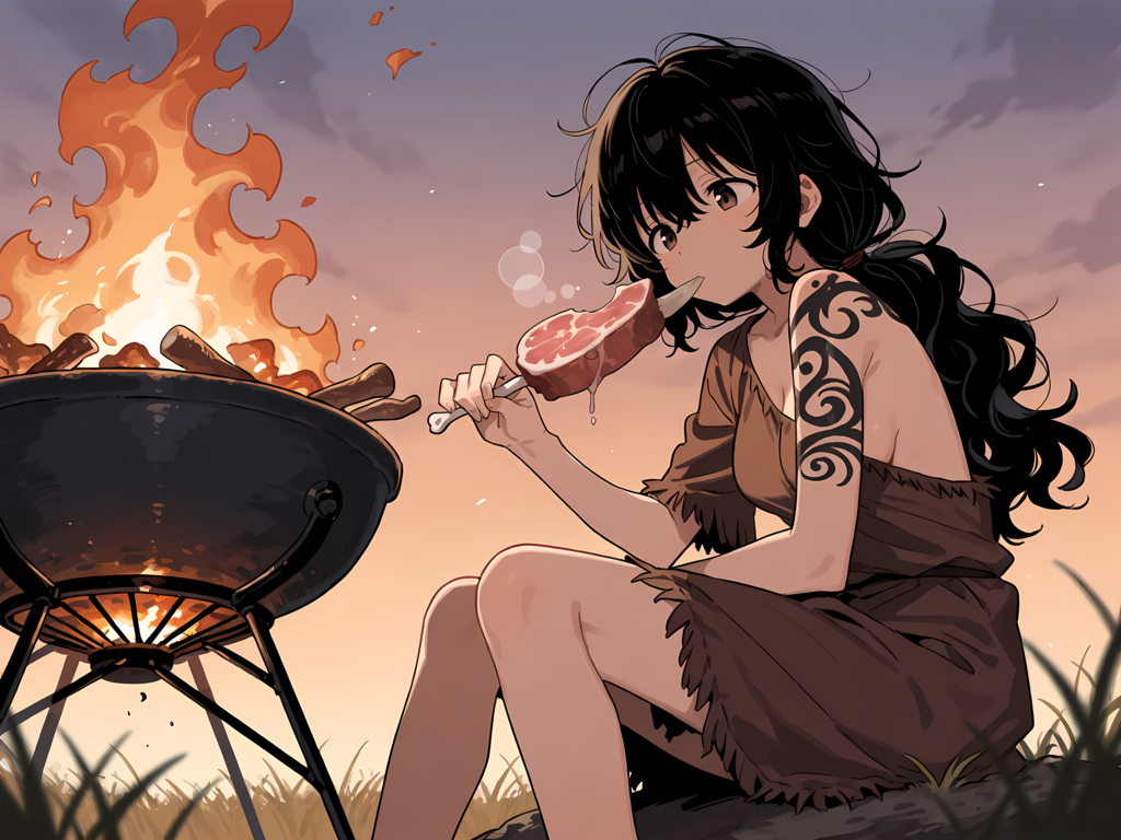 古代の女戦士 別イラスト