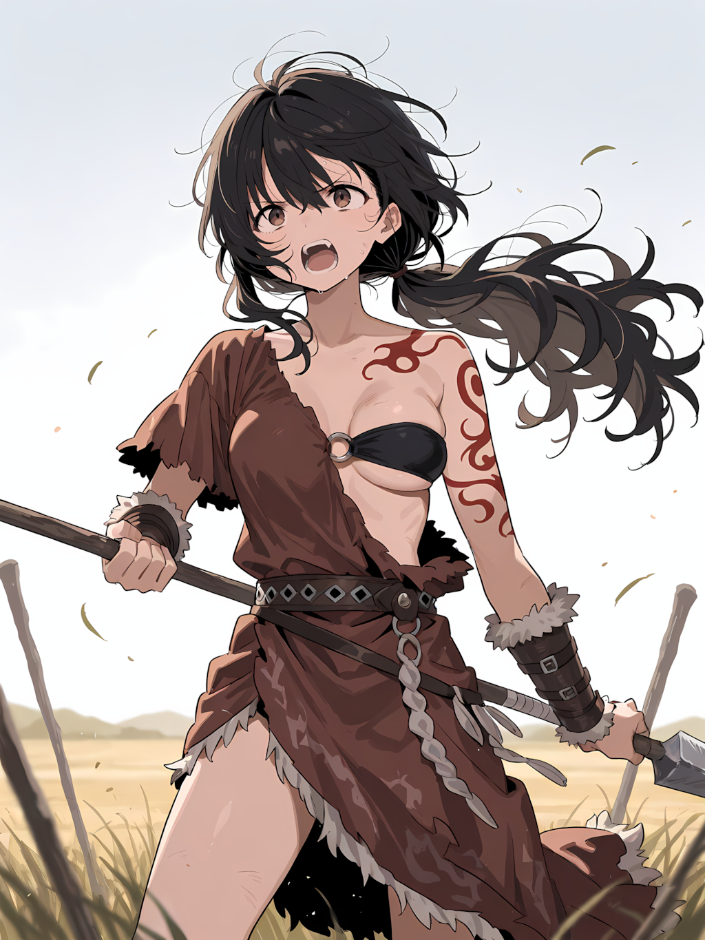 古代の女戦士 別イラスト