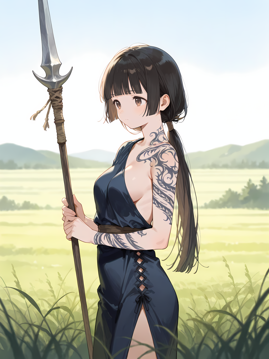 古代の女戦士 別イラスト