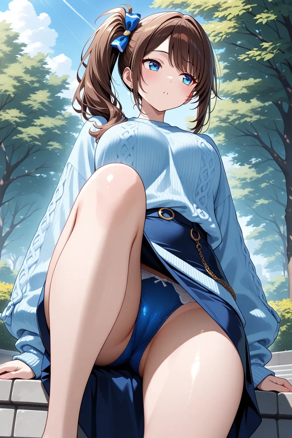 15枚:青系パンティー比べ