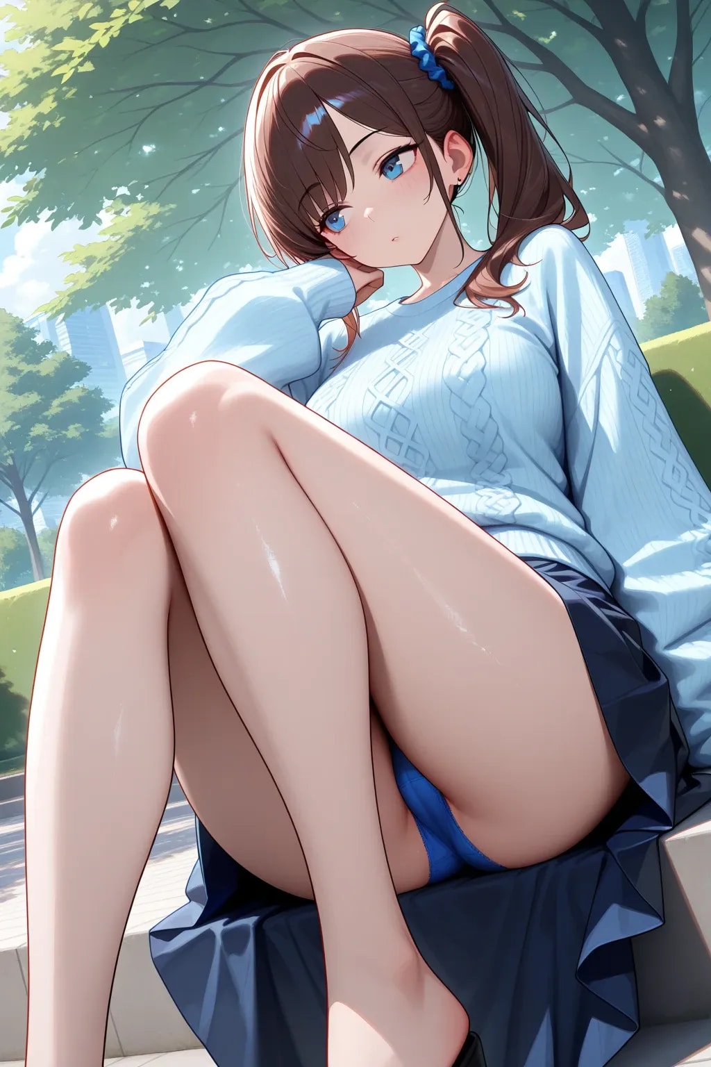 15枚:青系パンティー比べ