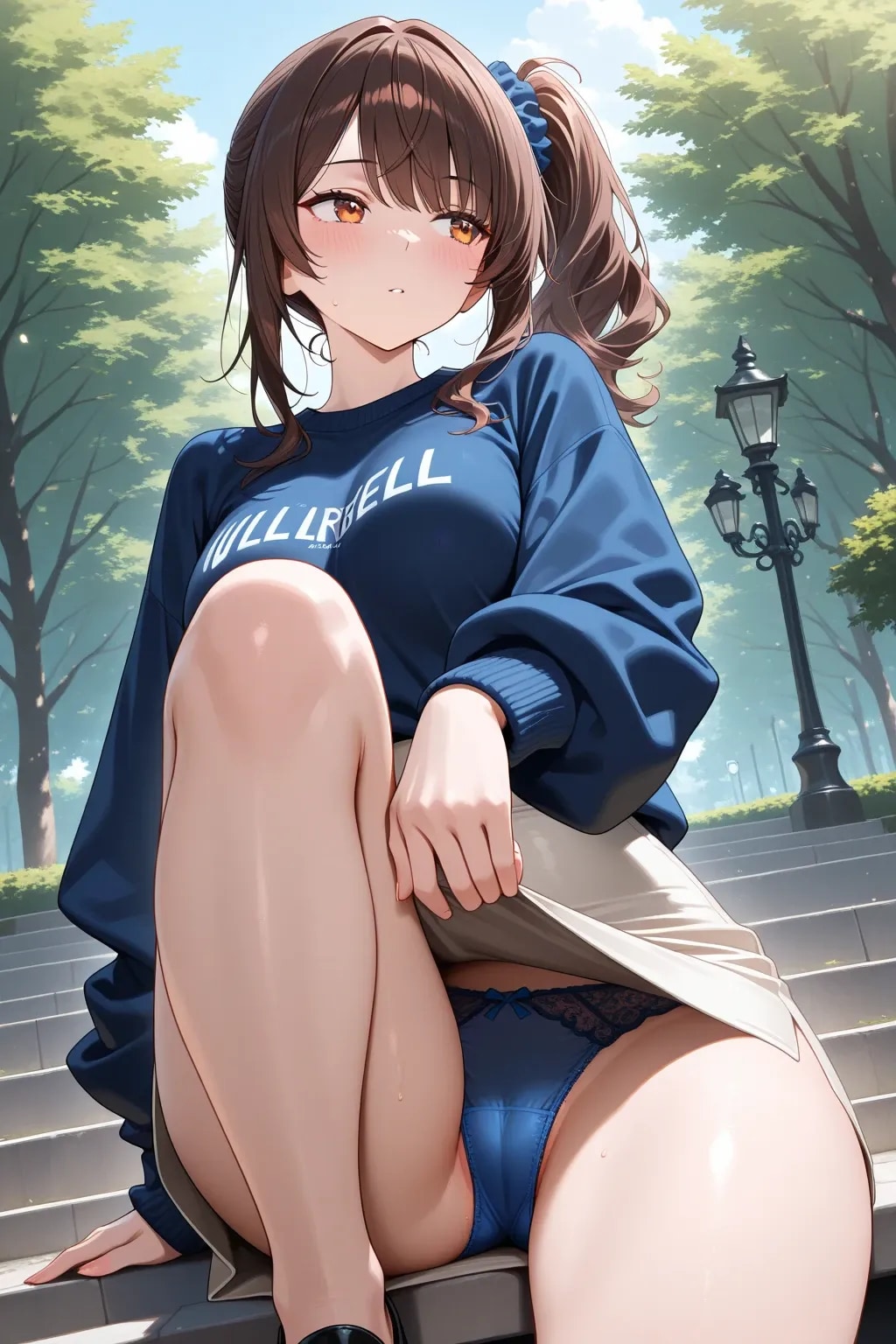 15枚:青系パンティー比べ