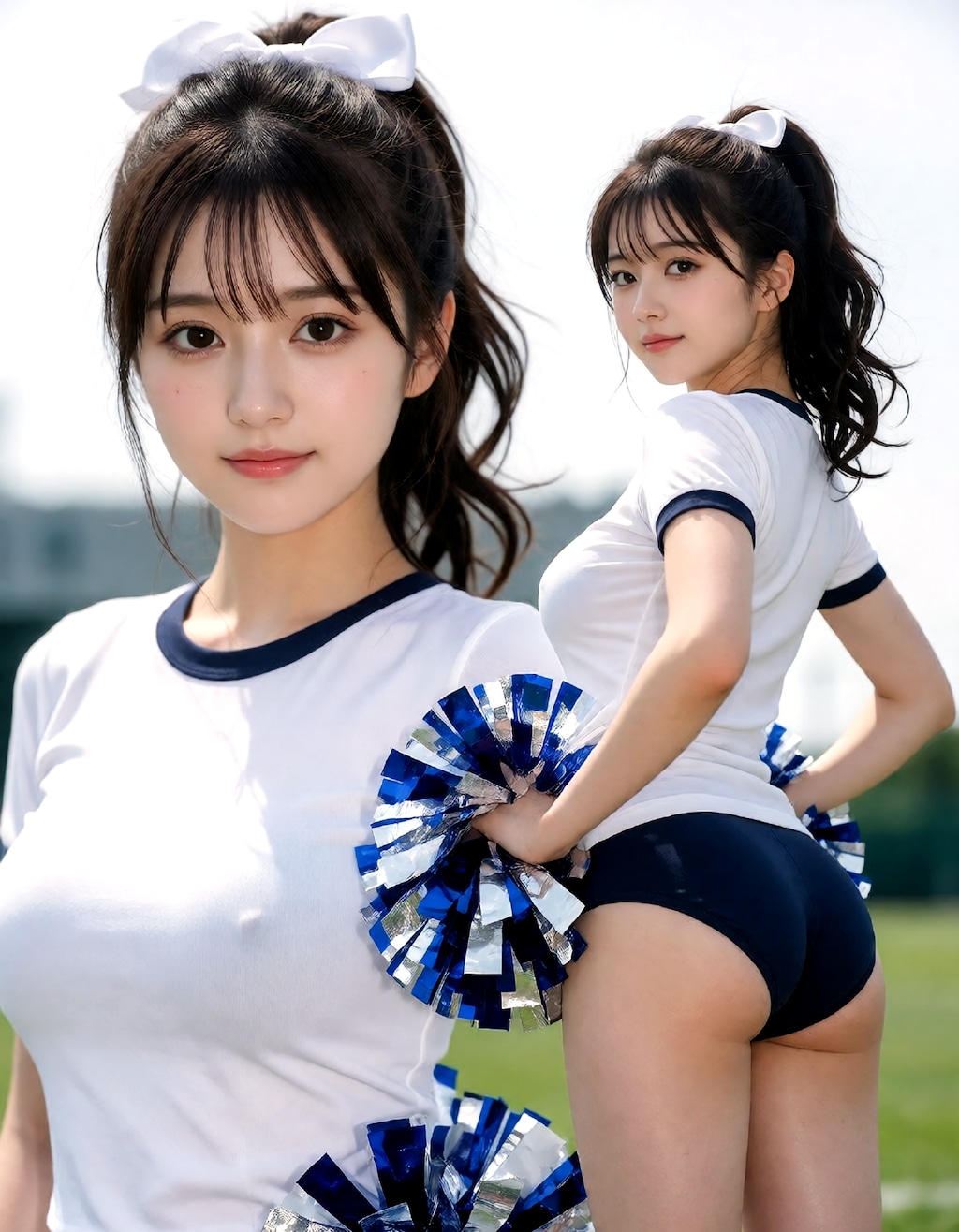 260830P【15枚】ちち大チアサークルメンバー紹介5【ブルマ編】