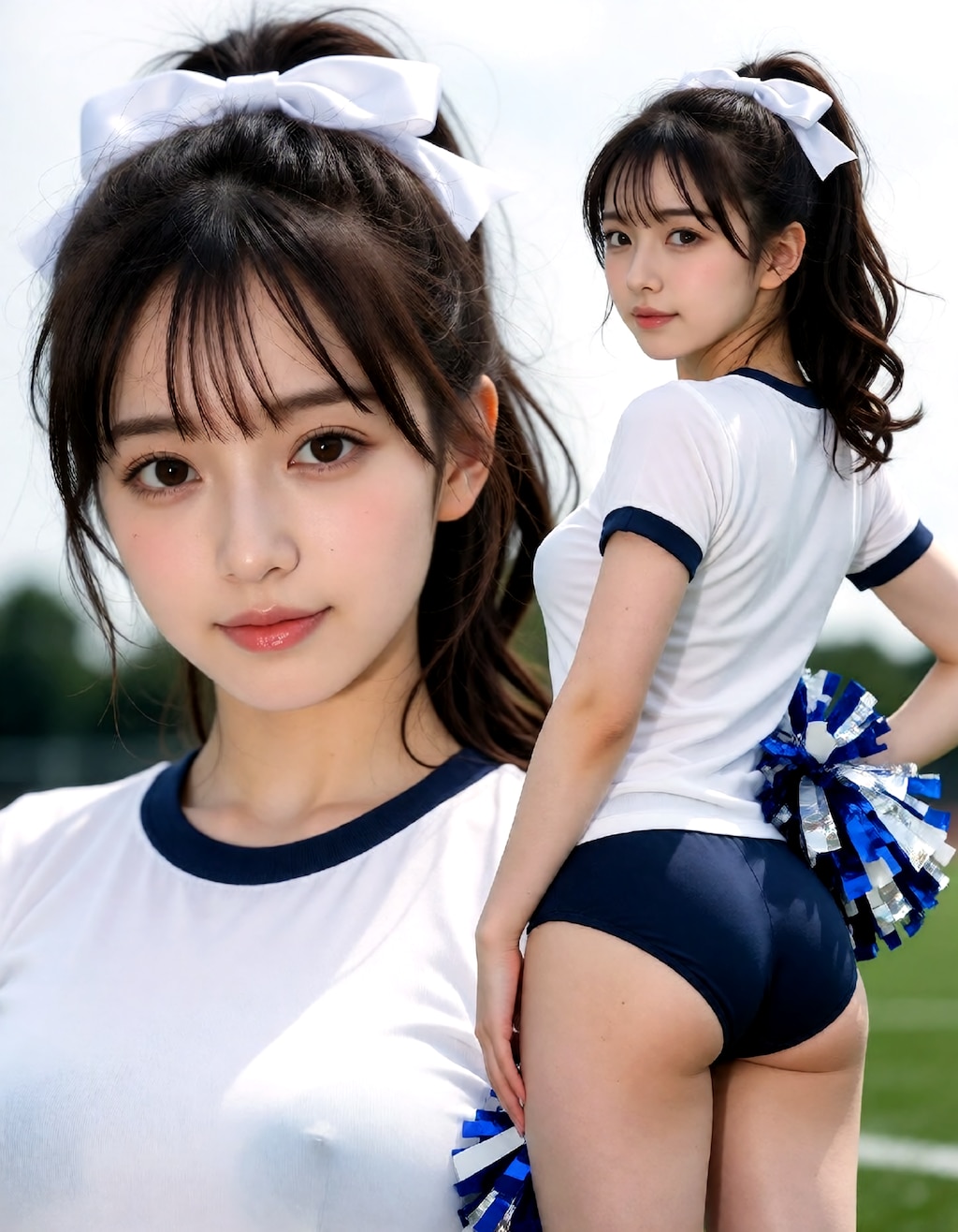 260830P【15枚】ちち大チアサークルメンバー紹介5【ブルマ編】
