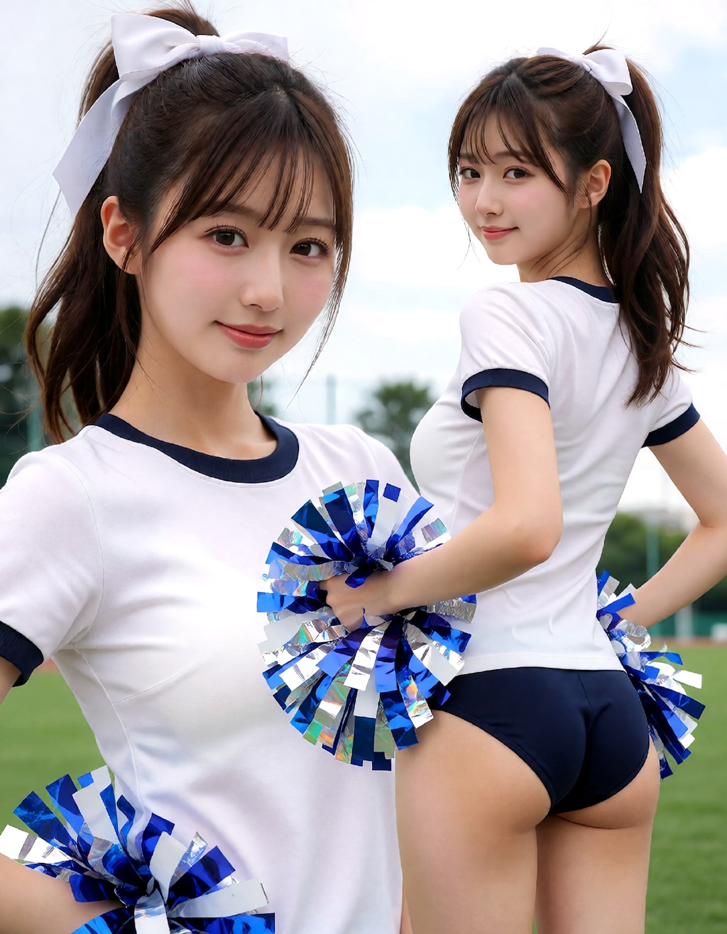 260830P【15枚】ちち大チアサークルメンバー紹介5【ブルマ編】