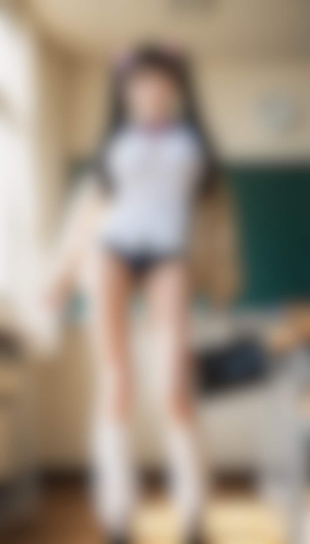 251227P【8枚】補習授業でオタクくんにブルマを見せつけてくるツインテ爆弾・眞由香1