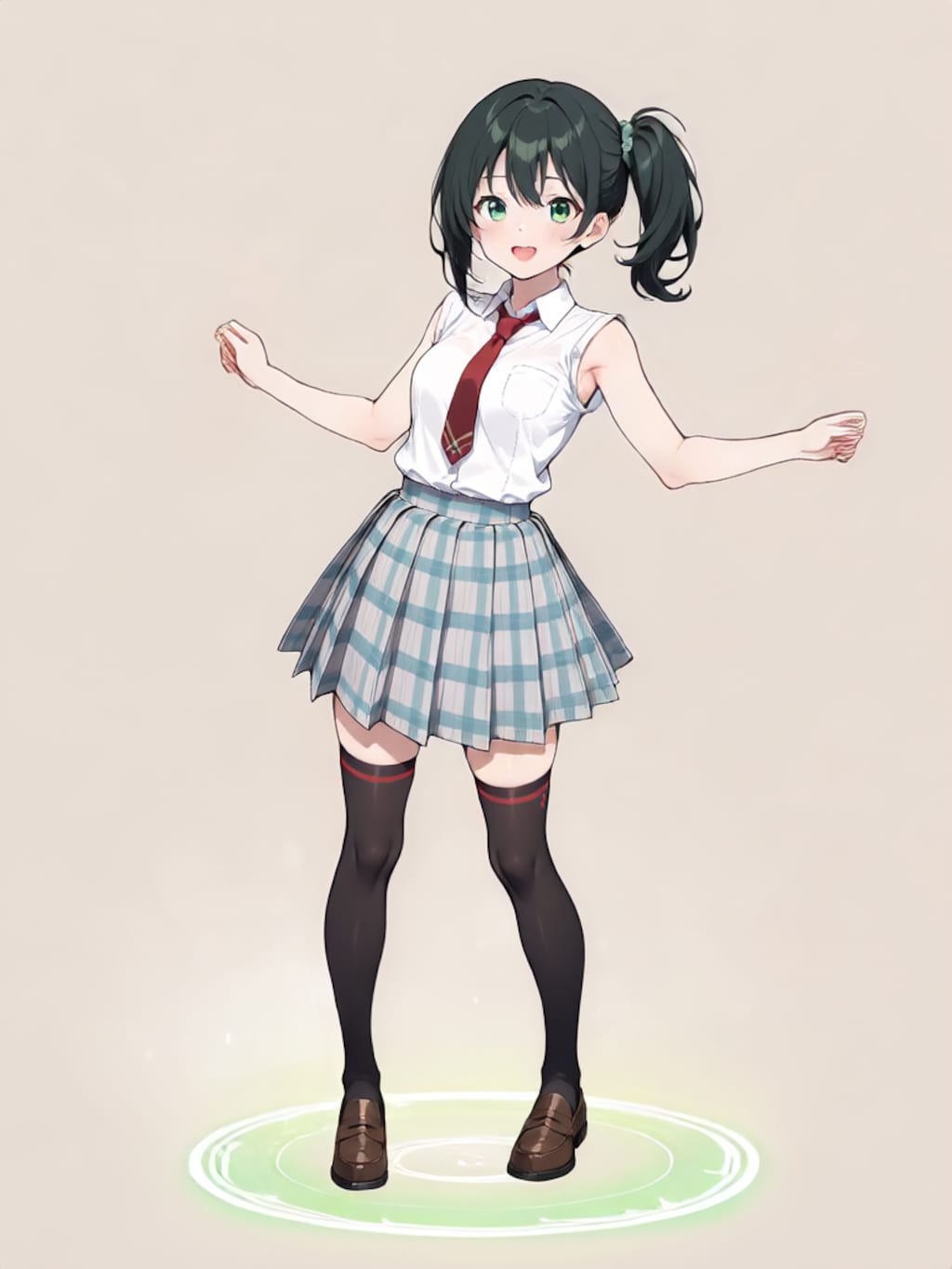 変身、魔法少女 幸乃【パラパライラスト４０】