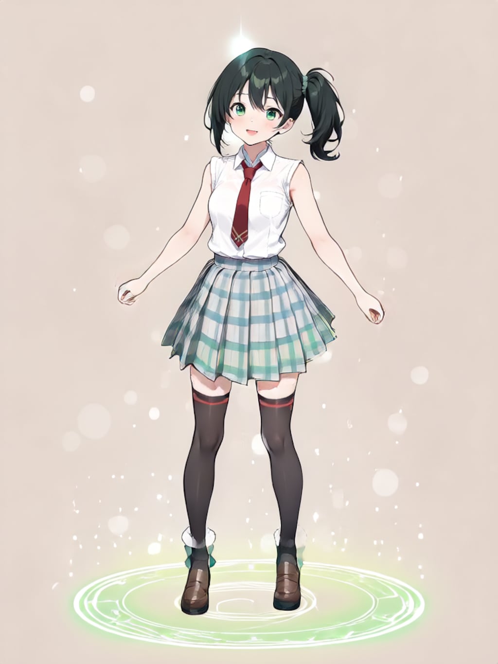 変身、魔法少女 幸乃【パラパライラスト４０】