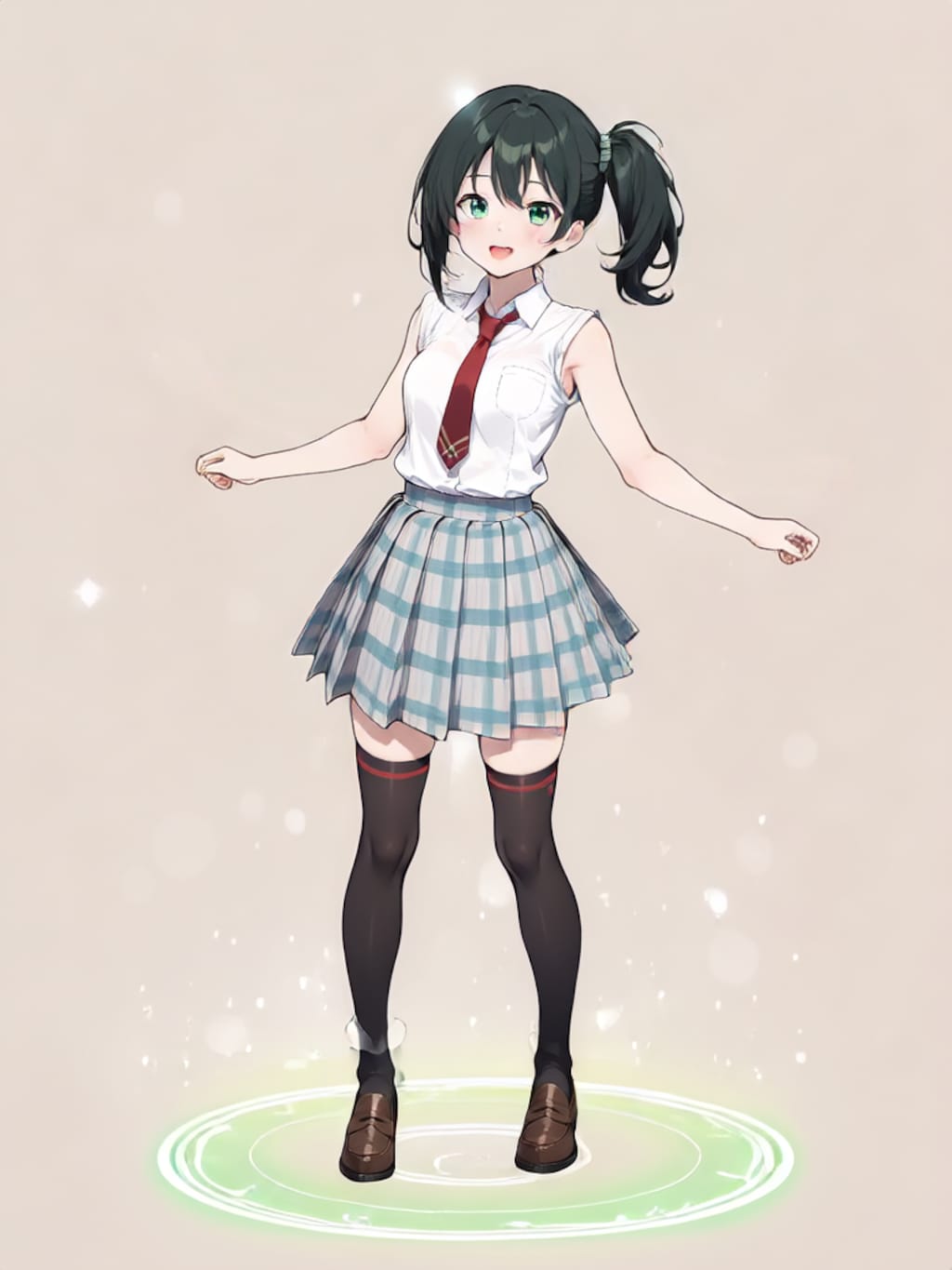 変身、魔法少女 幸乃【パラパライラスト４０】